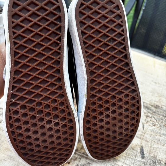 VANS Off The Wall Ward Mens SIZE 7
M BLACK & WHITE Suede & Canvas - Picture 7 of 8